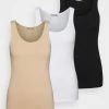 Anna Field BASIC TANK 3er Pack - Top - Black/white/nude, Mujer -Anna Field Ventas 2022 2f29a6be48564ca1a287eb0286fd7816