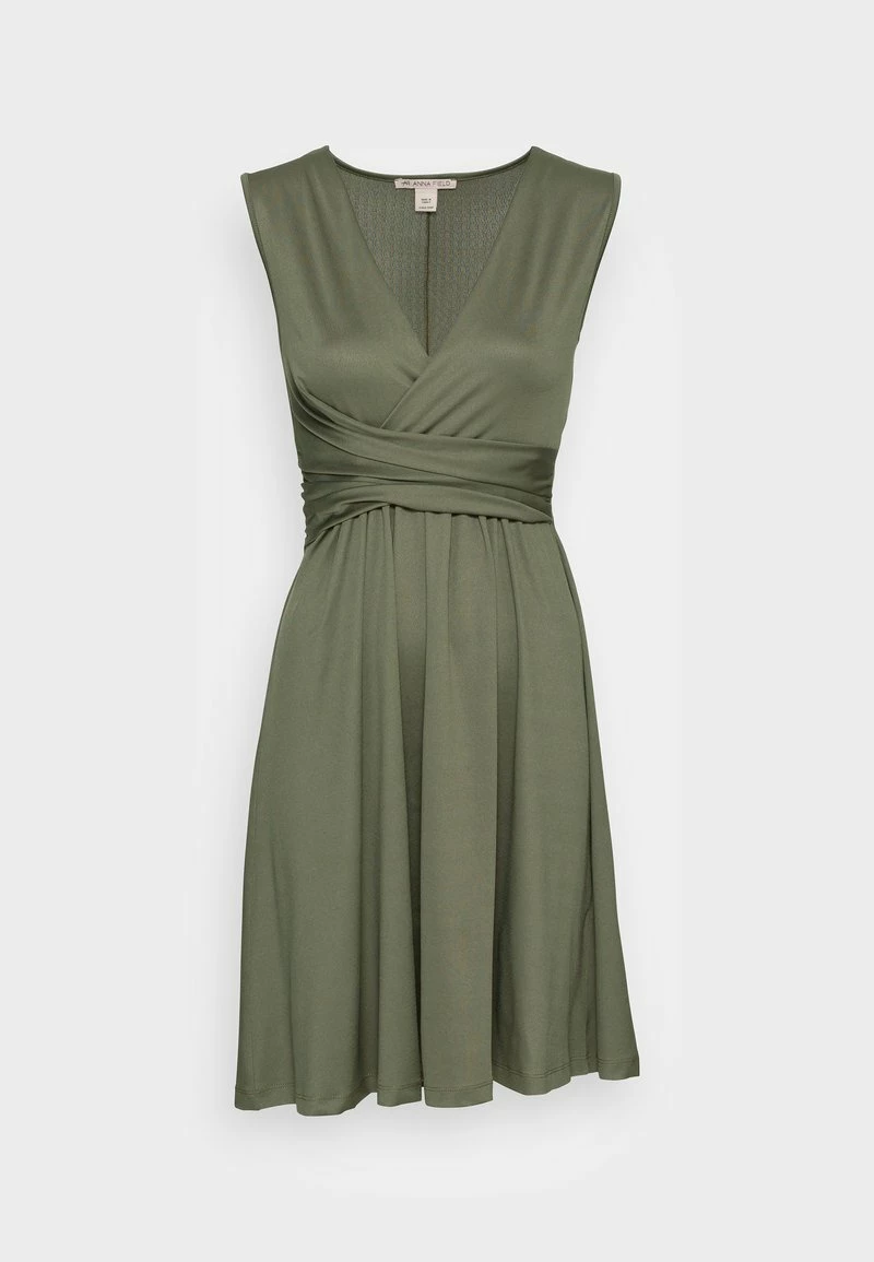 Anna Field Vestido Ligero - Dark Green, Mujer 6 Anna Field Vestido Ligero - Dark Green, Mujer - Imagen 4