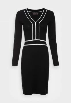 Anna Field V NECKLINE CONTRAST COLOR DRESS - Vestido De Punto - Black/white, Mujer -Anna Field Ventas 2022 309d94a9e1b143f2b4f0a88dbeb3b55f