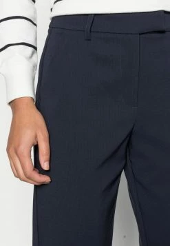 Anna Field Slim Fit Business Trousers - Pantalones - Dark Blue, Mujer -Anna Field Ventas 2022 322a7b50f81a4a519becef0832c57e19