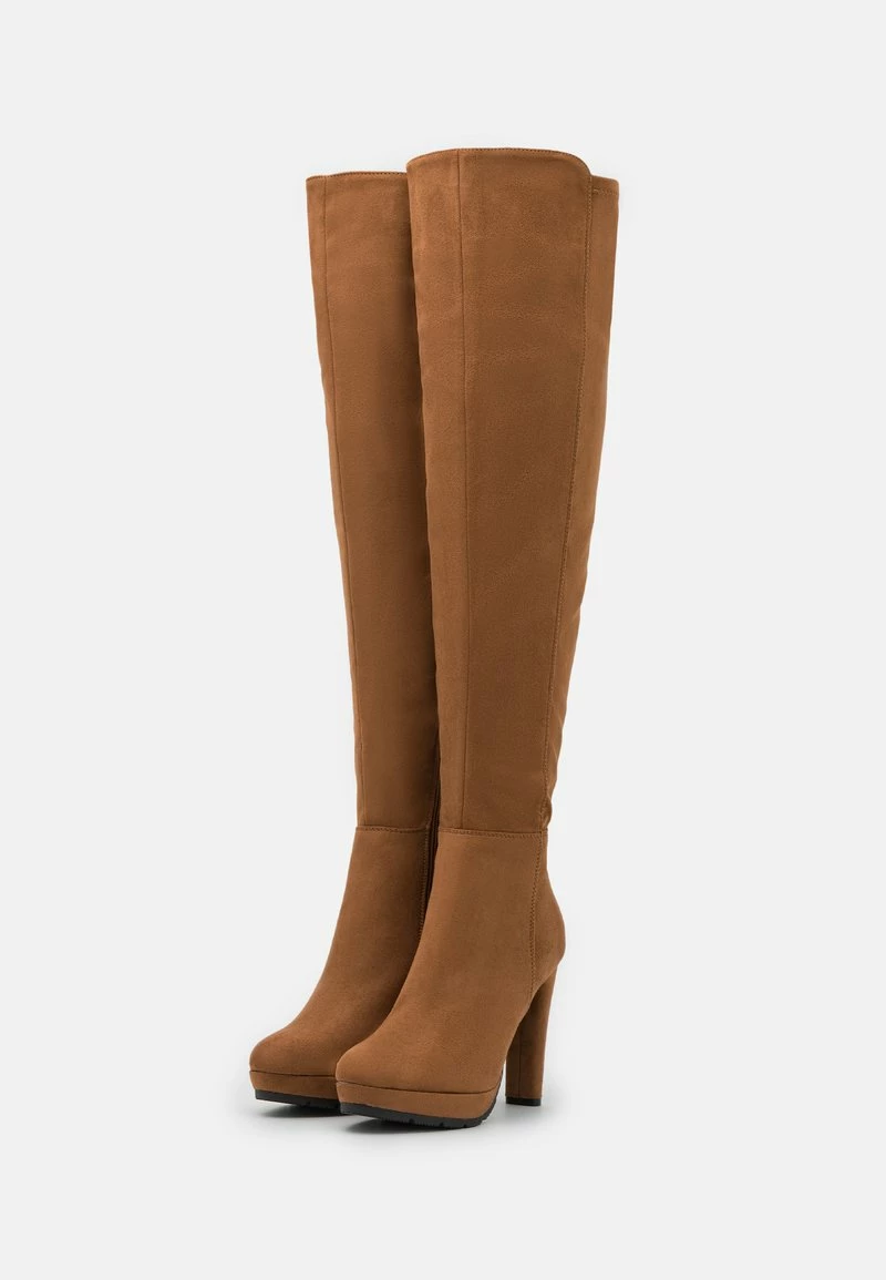 Anna Field Botas Mosqueteras - Cognac, Mujer 5 Anna Field Botas Mosqueteras - Cognac, Mujer - Imagen 3