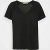 Anna Field Camiseta Básica - Black, Mujer -Anna Field Ventas 2022 33bd1743669a4f0480189e822920352e