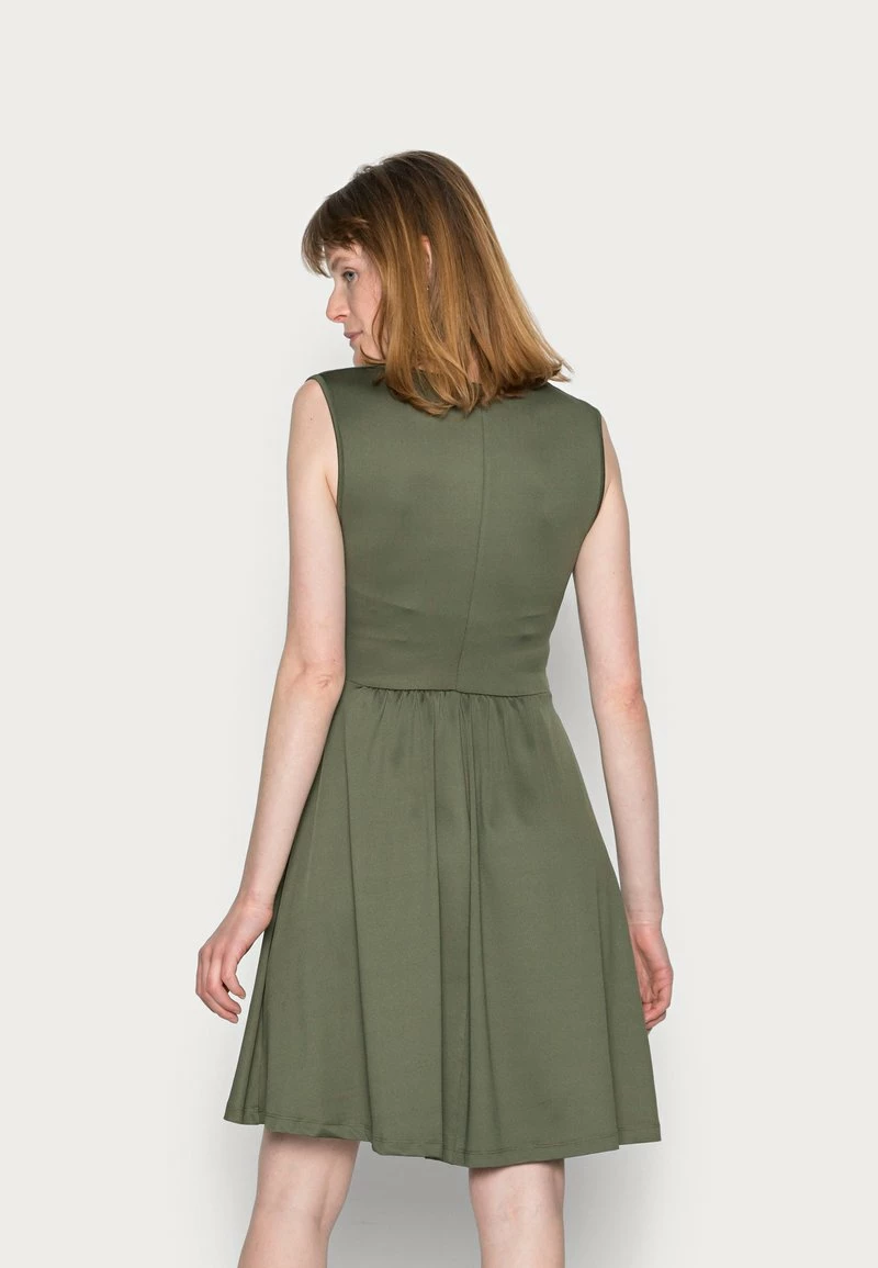 Anna Field Vestido Ligero - Dark Green, Mujer 5 Anna Field Vestido Ligero - Dark Green, Mujer - Imagen 3