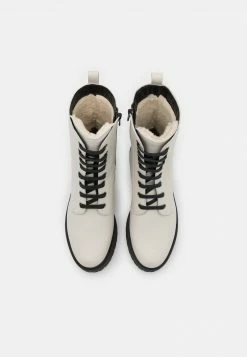 Anna Field LEATHER - Botines Con Plataforma - Offwhite, Mujer -Anna Field Ventas 2022 373f1e2260f84d91aee26bea2b35996f