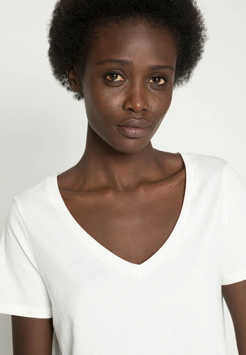 Anna Field Camiseta Básica - White, Mujer 7 Anna Field Camiseta Básica - White, Mujer - Imagen 5