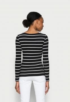 Anna Field Camiseta De Manga Larga - Black/white, Mujer -Anna Field Ventas 2022 3bac763d56f84d3a97fa4e265c18a47e