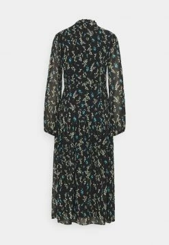 Anna Field VOLANT MAXI DRESS PRINTED - Vestido Informal - Black/blue, Mujer -Anna Field Ventas 2022 3d975df572a94f10b89573b1312733c4