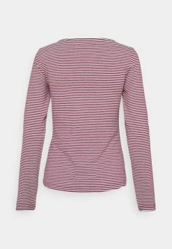 Anna Field Camiseta De Manga Larga - Dark Red/white, Mujer -Anna Field Ventas 2022 3dc73b45ceda4ba39f4fdd41a8e932c9