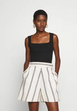 Anna Field Top - Black, Mujer