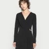 Anna Field LONG SLEEVES RING BUCKLE DRESS - Vestido De Tubo - Black, Mujer -Anna Field Ventas 2022 3e3b86443ab74810b89b0ce12cdef7b9