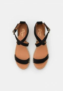 Anna Field COMFORT LEATHER - Alpargatas - Black, Mujer -Anna Field Ventas 2022 3f3486e3c2954b8ca58e94533a67bb9d