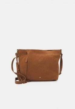Anna Field LEATHER - Bolso De Mano - Cognac, Mujer