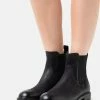 Anna Field LEATHER - Botines - Black, Mujer