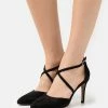 Anna Field LEATHER - Tacones - Black, Mujer