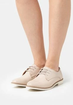 Anna Field LEATHER - Zapatos De Vestir - Beige, Mujer