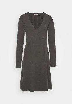 Anna Field Vestido De Punto - Mottled Dark Grey, Mujer -Anna Field Ventas 2022 425376da573243089734eab3a5c15455