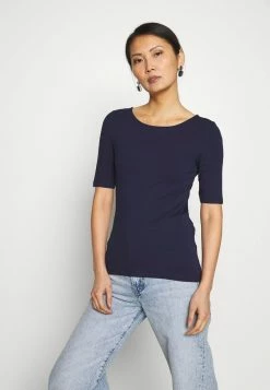 Anna Field Camiseta Básica - Maritime Blue, Mujer