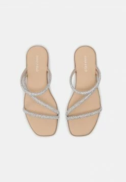 Anna Field LEATHER - Sandalias Planas - Silver, Mujer -Anna Field Ventas 2022 45ef4cbee66b4a4bb968bf18c1cd6c77