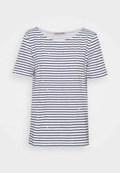 Anna Field Camiseta Estampada - White, Mujer
