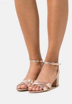 Anna Field LEATHER - Sandalias - Rose Gold, Mujer
