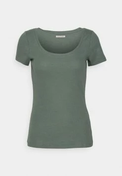 Anna Field Camiseta Básica - Olive, Mujer