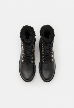 Anna Field LEATHER - Botines Con Cordones - Black, Mujer -Anna Field Ventas 2022 4d8569bb42664db292a867032193f904