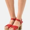 Anna Field LEATHER - Sandalias De Tacón - Red, Mujer -Anna Field Ventas 2022 4d980de6cd354ce6bdb4c8d1871eec21