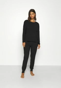 Anna Field MODDAL PJ SET - Pijama - Black, Mujer