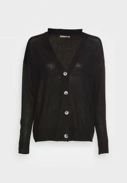 Anna Field SILK BLEND CARDIGAN - Chaqueta De Punto - Black, Mujer -Anna Field Ventas 2022 50003c378d3344bd8410e789652a54f7