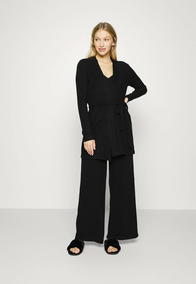 Anna Field RIB 3 PIECE PYJAMA - Pijama - Black, Mujer 4 Anna Field RIB 3 PIECE PYJAMA - Pijama - Black, Mujer - Imagen 2