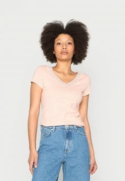 Anna Field Camiseta Básica - Light Pink, Mujer