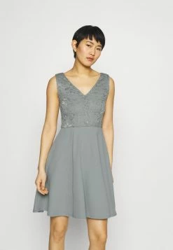 Anna Field Vestido De Cóctel - Slate Grey, Mujer