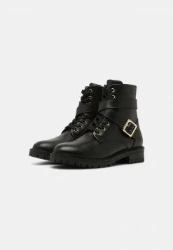 Anna Field LEATHER - Botines Con Cordones - Black, Mujer -Anna Field Ventas 2022 57b18414388843f3b4da01f04a412280