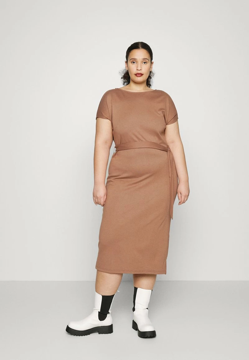 Anna Field Vestido Ligero - Dark Brown, Mujer 6 Anna Field Vestido Ligero - Dark Brown, Mujer - Imagen 4