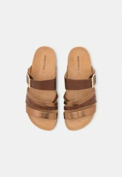 Anna Field Sandalias Planas - Cognac, Mujer -Anna Field Ventas 2022 5b1d1964832b40da8c5e770de54c5b85