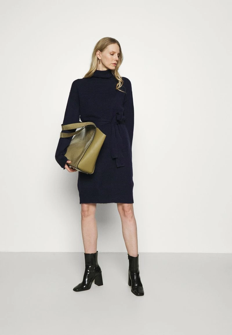 Anna Field Vestido De Punto - Dark Blue, Mujer 4 Anna Field Vestido De Punto - Dark Blue, Mujer - Imagen 2