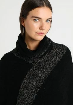 Anna Field Poncho - Black/gold, Mujer -Anna Field Ventas 2022 5d1b9a6cf4f743138e9b73def97813da