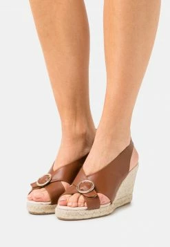 Anna Field COMFORT LEATHER - Sandalias Con Plataforma - Beige, Mujer