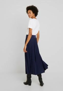 Anna Field Plisse A-line Midi Skirt - Falda Acampanada - Maritime Blue, Mujer -Anna Field Ventas 2022 5e377213776043ae87e0befe2a75e8ca