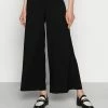 Anna Field TEXTURED LIGHTWEIGHT PALAZZO PANT - Pantalones - Black, Mujer -Anna Field Ventas 2022 5e65a22678b94691a73c70930550e404