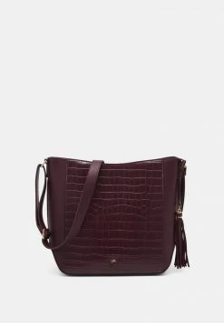 Anna Field Bolso De Mano - Bordeaux, Mujer