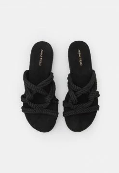 Anna Field Sandalias Planas - Black, Mujer -Anna Field Ventas 2022 5ff1252c23134e9ca1bc8174868c4216