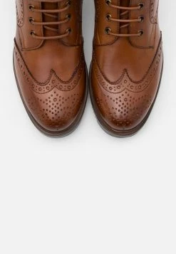 Anna Field LEATHER - Botines Con Cordones - Cognac, Mujer -Anna Field Ventas 2022 626b2c239ab945f88568526f0eda1435