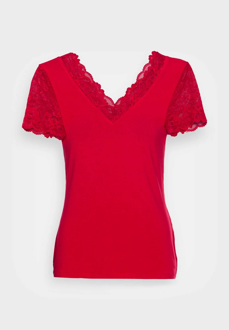 Anna Field Camiseta Básica - Red, Mujer 6 Anna Field Camiseta Básica - Red, Mujer - Imagen 4