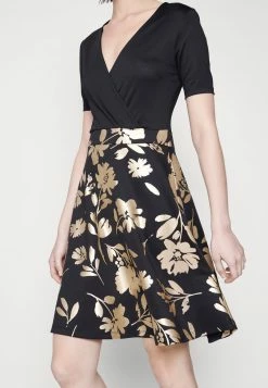 Anna Field Vestido De Cóctel - Black/gold, Mujer -Anna Field Ventas 2022 64e138ed3efc41ce909726f2e4f04a3a