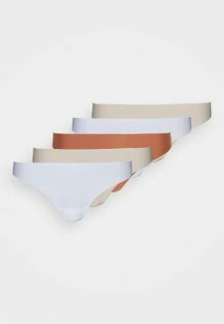 Anna Field 5 PACK - Tanga - Tan/nude/white, Mujer