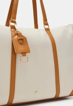 Anna Field Bolsa De Fin De Semana - Off-white/cognac, Mujer -Anna Field Ventas 2022 6814aec2228e42b4a28f14c0489257a8