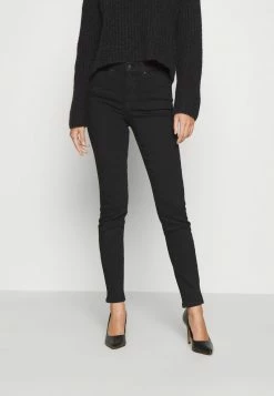 Anna Field Vaqueros Slim Fit - Black Denim, Mujer