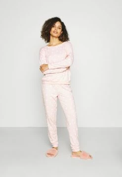 Anna Field MINI HEART PJ SET - Pijama - Pink, Mujer -Anna Field Ventas 2022 6969ce04b7fe4ec598f3a095717cb9f7