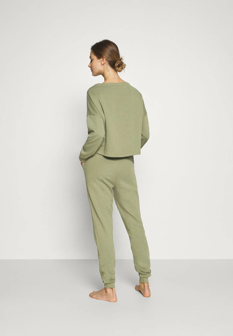 Anna Field Basic Lounge Set - Pijama - Khaki, Mujer 5 Anna Field Basic Lounge Set - Pijama - Khaki, Mujer - Imagen 3